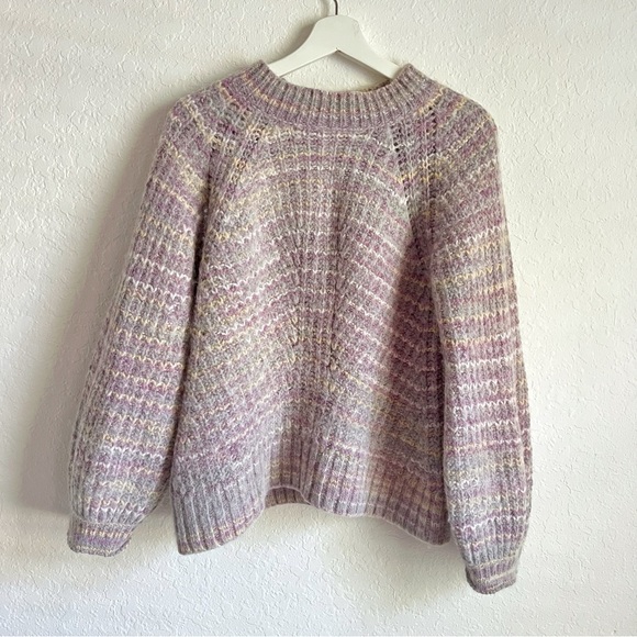 NICHOLAS Maliya Marled Alpaca Blend Sweater Size Small - Picture 3 of 14